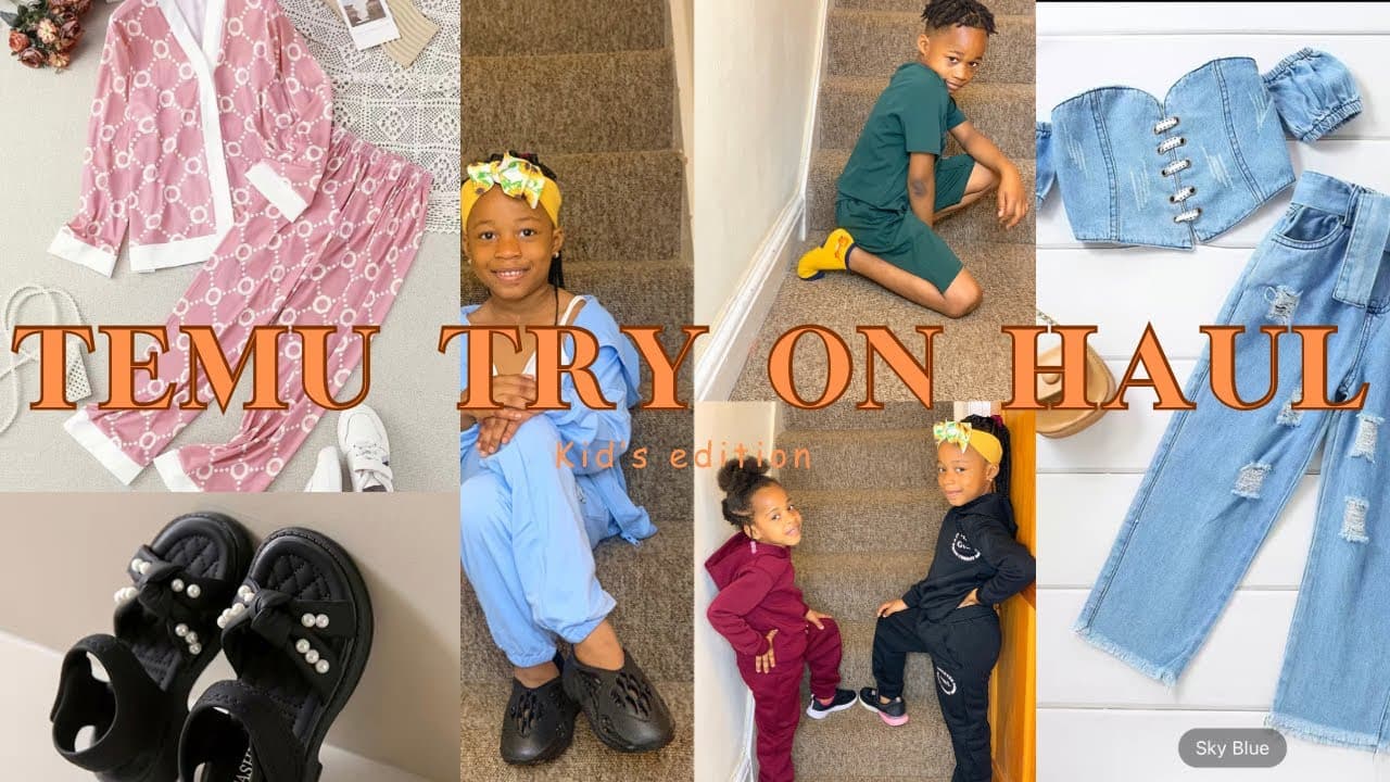 Temu Kids Clothes – Trendy, Affordable Fashion for Every Child